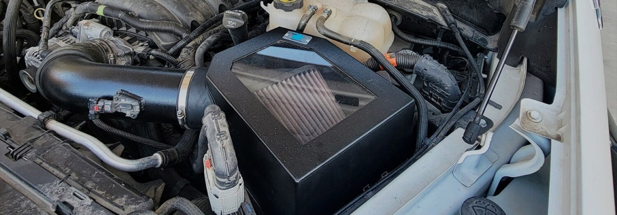 Whiplash TV Installs A CAI Silverado Intake