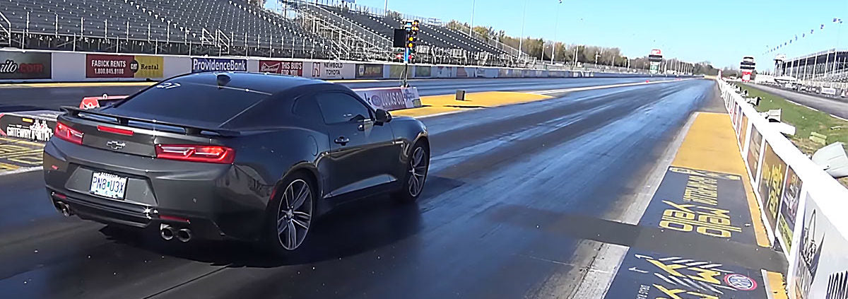 Cold Air Inductions Camaro Drag Strip Comparison