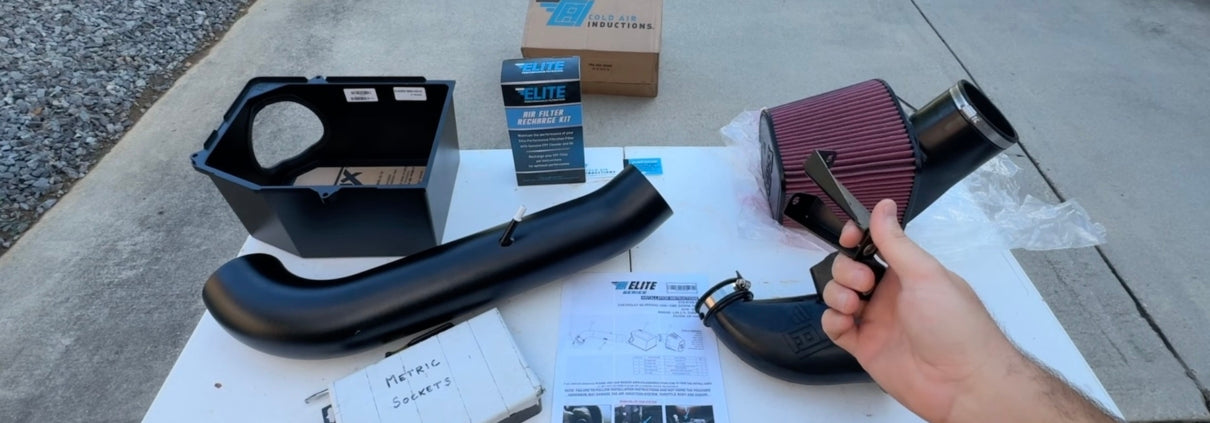 Fondupot's Garage Installs A Turbomax CAI Intake