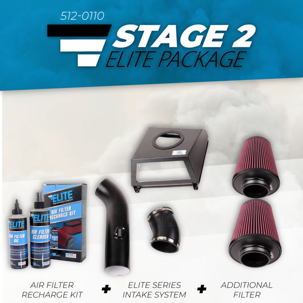STAGE 2 - 2017-2019 6.6L Duramax Turbo Diesel V8 Silverado/Sierra 2500 & 3500 HD - Elite Series Package