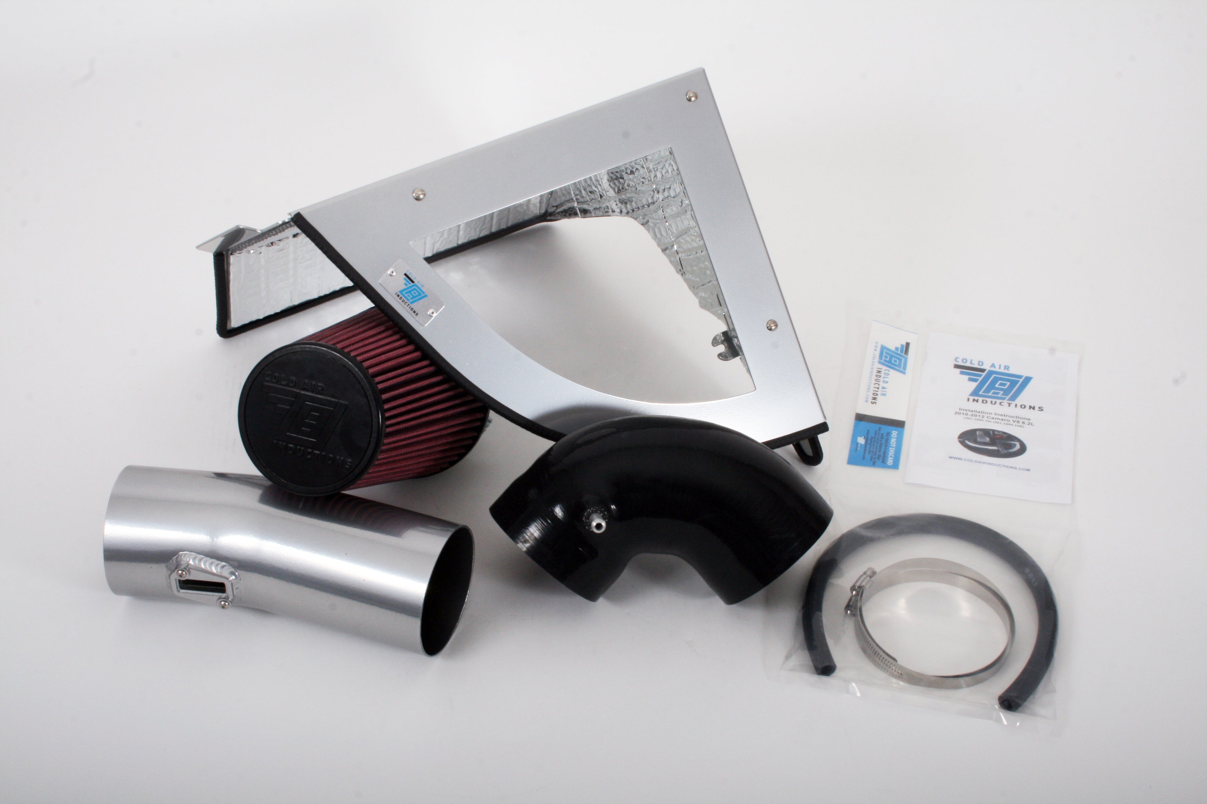 2010-2015 6.2L V8 Chevrolet Camaro - Chrome - Elite Series Aluminum Intake