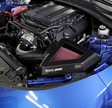 2017-2024 Chevrolet Camaro ZL1 with 6.2L V8 Elite Carbon Series Cold Air Intake