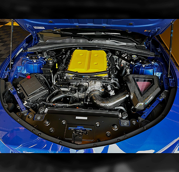 2017-2024 Chevrolet Camaro ZL1 with 6.2L V8 Elite Carbon Series Cold Air Intake