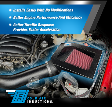 2019-2026 GM Silverado/Sierra 1500 with 5.3L V8 Cold Air Intake