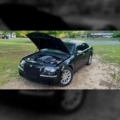 Chrysler 300 engine bay with cold air inductions intake installed