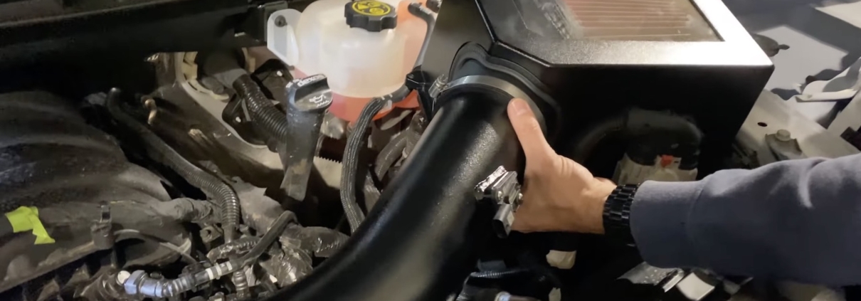 GMC cold air intake