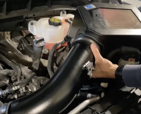 GMC cold air intake